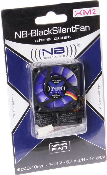 Ладилник Noiseblocker BlackSilent XM2, 40 мм