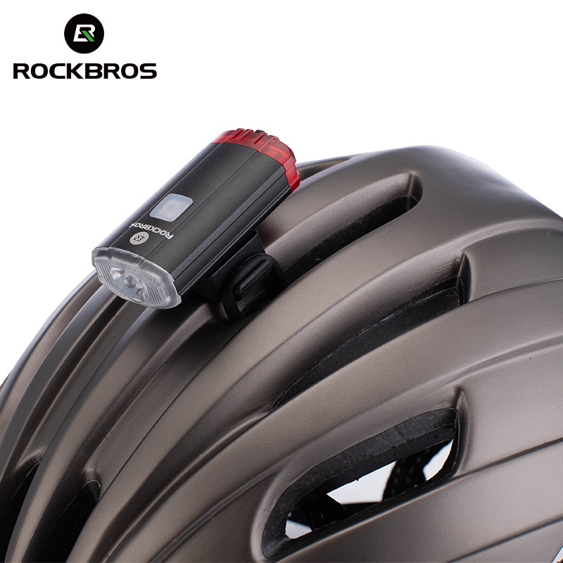 Dritë biçiklete Rockbros, me USB, 800mAh, e zezë