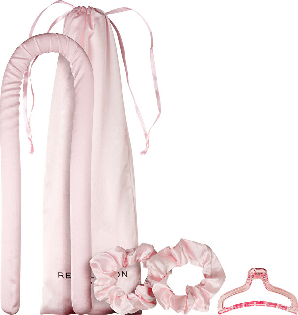 Rreth për dredhjen e flokëve Revolution Curl Enhance Satin Curl ing Ribbon Pink