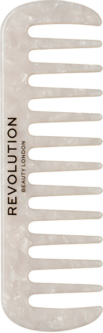 Krehër për flokë Revolution Haircare Natural Curl Wide, i bardhë