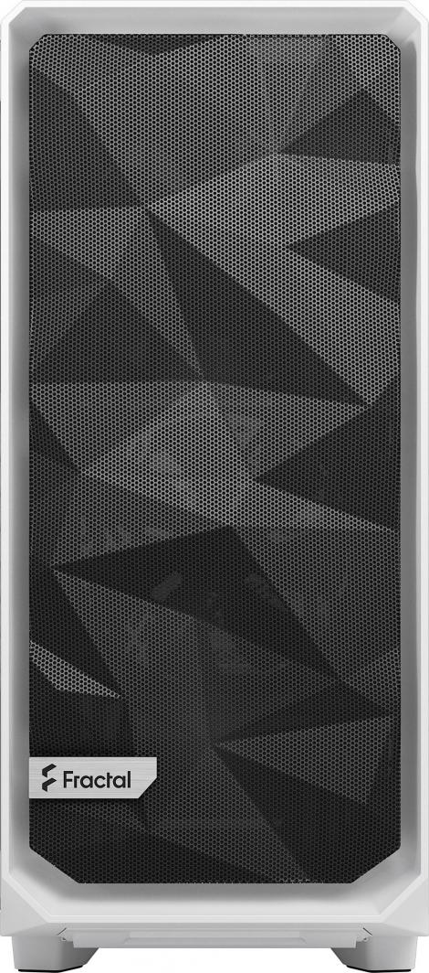 Kasë Fractal Design Meshify 2 Compact TG Clear Tint, e bardhë, Midi Tower