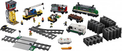 Lodër tren transportues LEGO City (60198) 