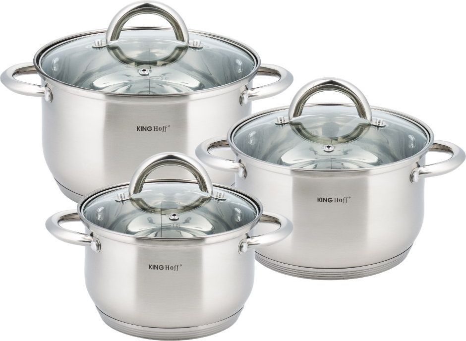 Set tenxheresh me kapak KingHoff KH-4447, 6 pjesë