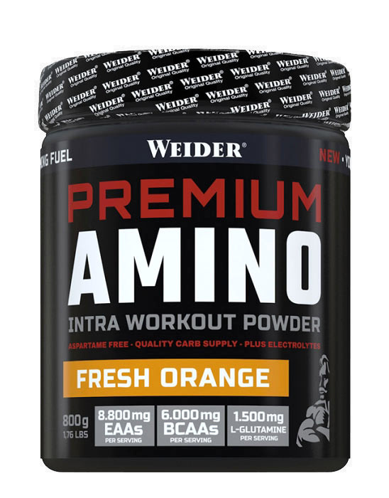 Suplemente Weider Premium Amino, Fresh Orange, 800g
