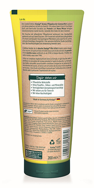 Xhel dushi Kneipp Summer Flirt, 200 ml