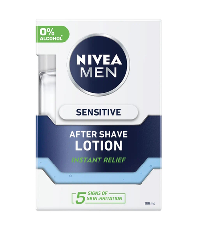 Balsam pas rrojes Nivea Sensitive After Shave Lotion Instant Relief, 100ml