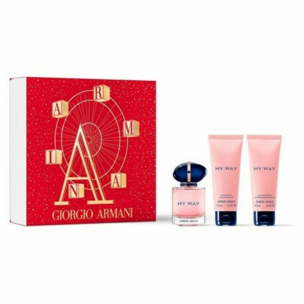 Сет за тело Armani My Way, парфемирана вода, 50 мл + гел за туширање, 75 мл + лосион за тело, 75 мл