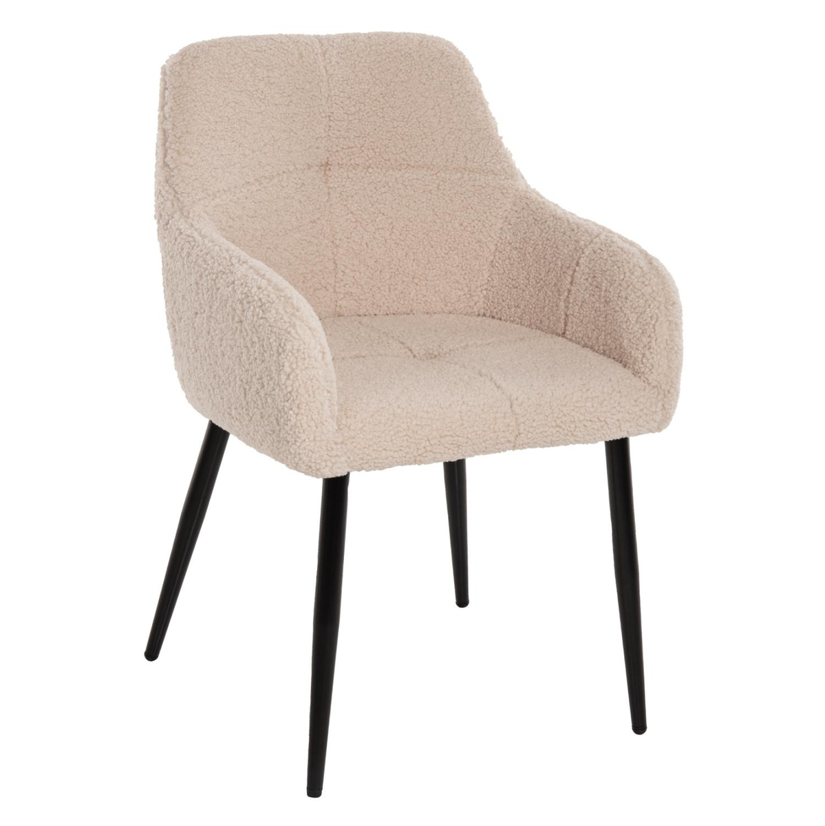 Kolltuk Shelly 57x55x87Hcm (HM8591.02), bardhë/ zezë