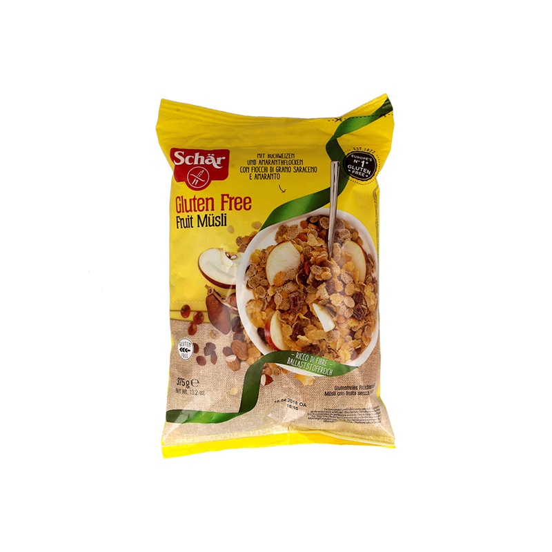 Musli me fruta Schär, pa gluten, 375g