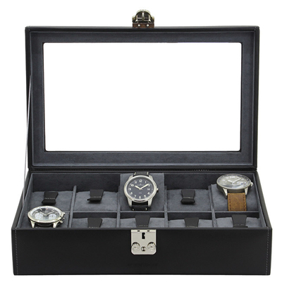 Mbajtëse për orë Friedrich Lederwaren Infinity 26127-9, e zezë 