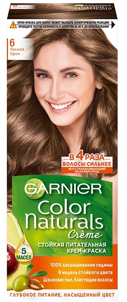 Ngjyrë për flokë Garnier, 6 Dark Blonde, 110 ml