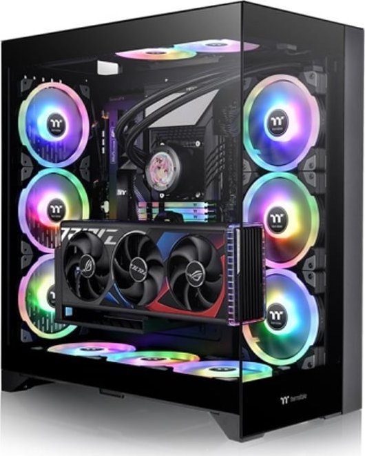 Куќиште за компјутер Thermaltake CTE E600 MX, Црна, Midi Tower