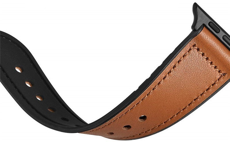 Rrip lëkure 4wrist për Apple Watch 38/40/41 mm, i kaftë