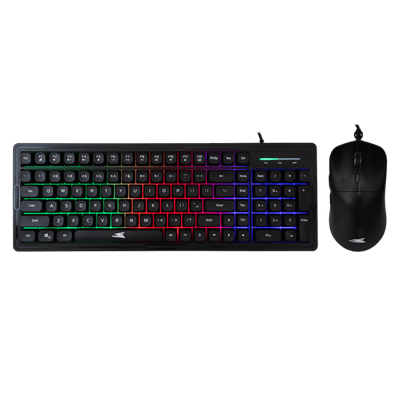 Set gaming tastierë dhe maus Baracuda, Orca BGC-011, të zeza