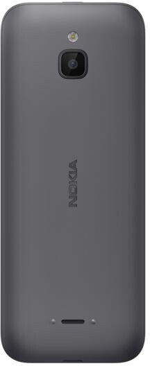 Celular Nokia 6300 4G, 2x SIM, 2.4" QVGA, 512MB RAM, 4GB, e hirtë e errët