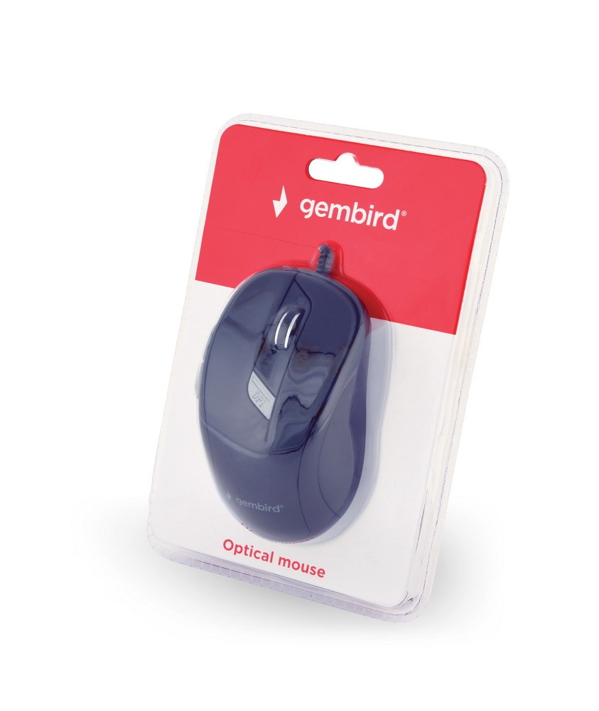 Maus Gembird MUS-4B-02, USB, i zi