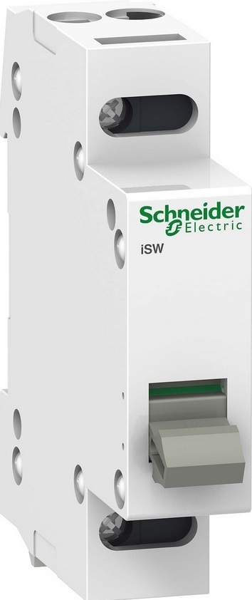 Ndërprerës Schneider ISW A9S60120, 1P, 20A, 250V, i bardhë Ndërprerës Schneider ISW A9S60120, 1P, 20A, 250V, i bardhë