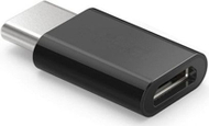 SAVIO USB Micro (F) во USB 3.1 Type C (M) Адаптер, Црн SAVIO USB Micro (F) во USB 3.1 Type C (M) Адаптер, Црн