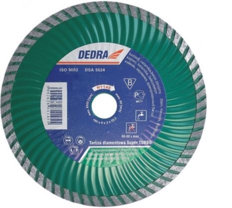 Teh diamanti Dedra Super Turbo (H1143), 125 mm.