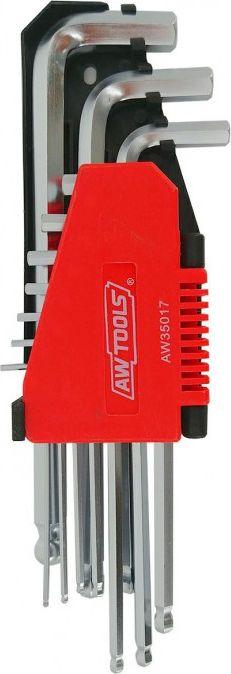 Çelësa Allen AWTools (AW35017), 10 copë