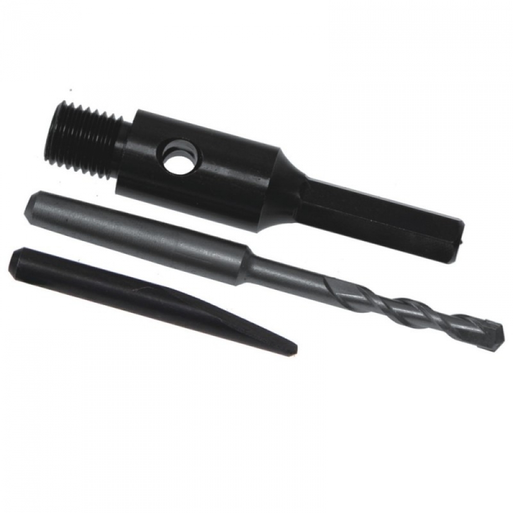 Set aksesorë për mjete pune Dedra, përshtatës SDS+ + shpuese pilot + punch H1226 Set aksesorë për mjete pune Dedra, përshtatës SDS+ + shpuese pilot + punch H1226