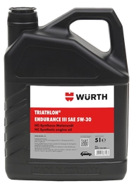 Vaj për motor Würth TRIATHLON, 5W30, 5L Vaj për motor Würth TRIATHLON, 5W30, 5L
