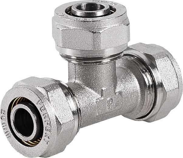 Invena PEX Компресиски Фитинзи Т-Конектор, 20x16x20 mm