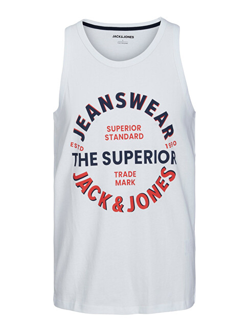 Maicë Jack&Jones JJANDY Regular Fit, e bardhë
