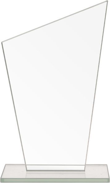 Tryumf Стаклен Трофеј M73A, 25 cm, Бел