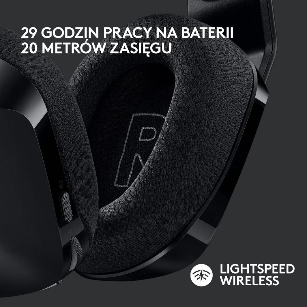 Слушалки Logitech G733 Lightspeed Czarne (981-000864)
