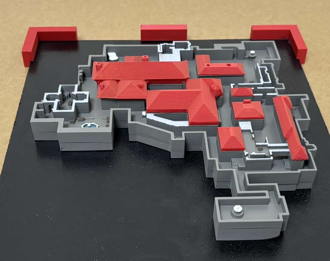 CS Map Inferno 3D Print