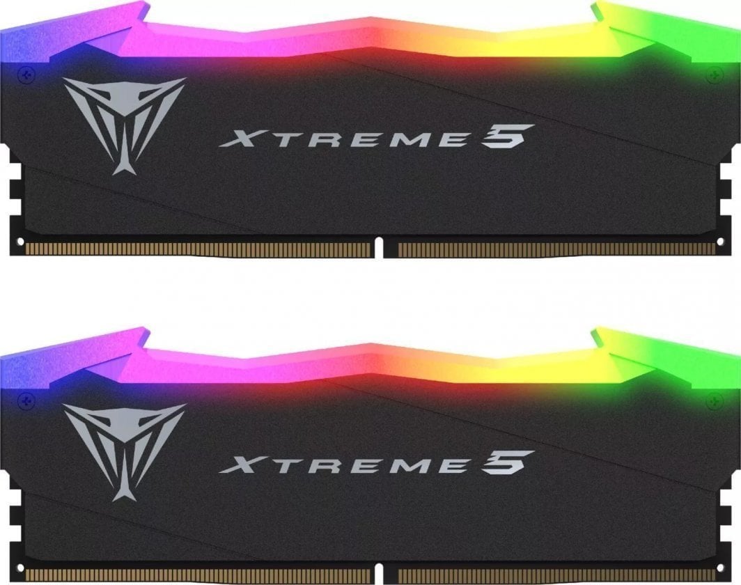 Memorie Patriot Viper Xtreme 5 RGB, DDR5, 48 GB, 7600 MHz, CL36, PVXR548G76C36K Memorie Patriot Viper Xtreme 5 RGB, DDR5, 48 GB, 7600 MHz, CL36, PVXR548G76C36K