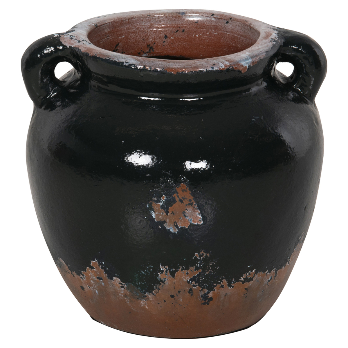 Vazo dekorative Φ24x23Hcm (HM4380), zezë