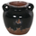 Vazo dekorative Φ24x23Hcm (HM4380), zezë