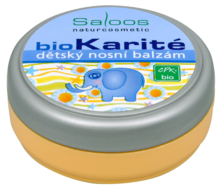 Balsam organik për hundë Saloos 19 ml, child