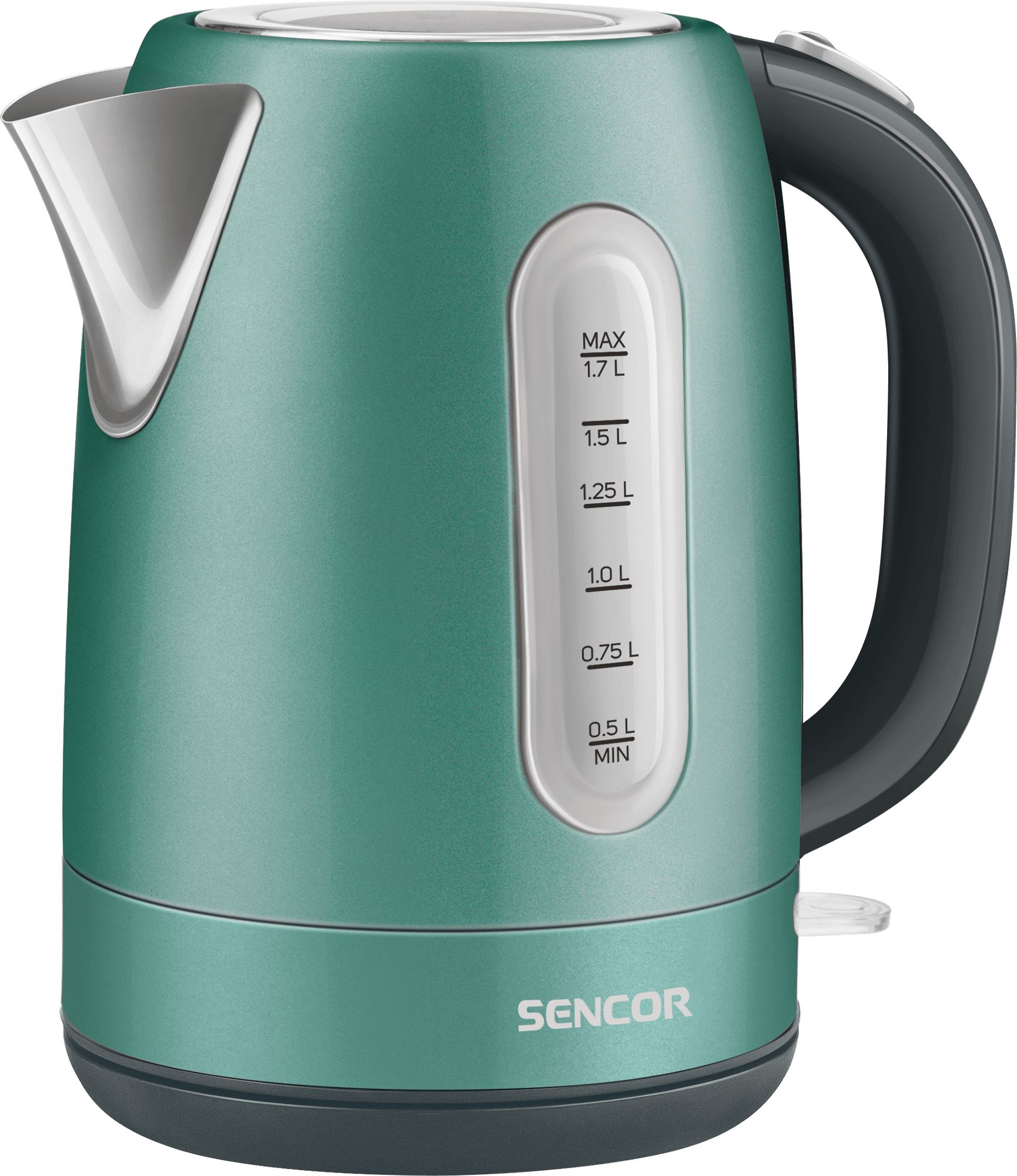 Çajnik elektrik Sencor SWK 1771GR, 2150 W, 1.7L, i gjelbër
