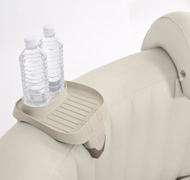 Mbajtëse pijesh për pishinë Intex Spa (28500), bezhë
