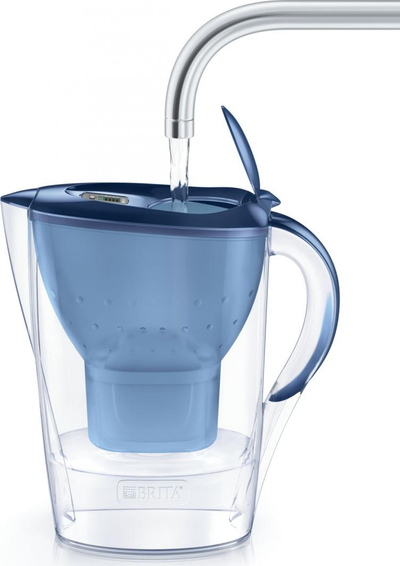Bokall për filtrim uji Brita Marella Memo MX, i kaltër 2.4 l