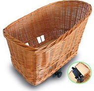 Shportë biçiklete për kafshë shtëpiake Basil, 50 cm, e kaftë