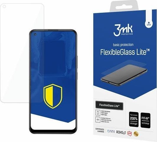 Xham mbrojtës hibrid 3MK FlexibleGlass Lite për Realme 8 5G 