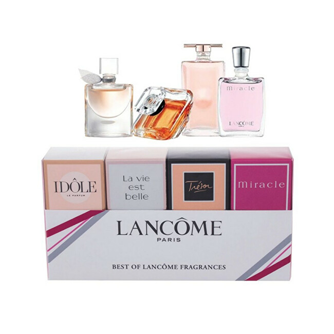 Set Lancôme Miniature, Eau de Parfum 7.5 ml + Eau de Parfum 2 x 5 ml + Eau de Parfum 4 ml