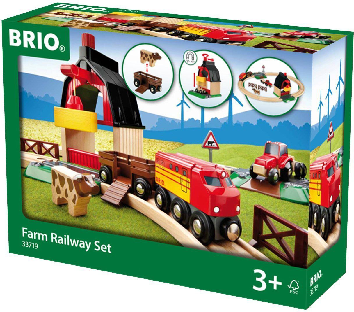 Brio Set trenash për fermën