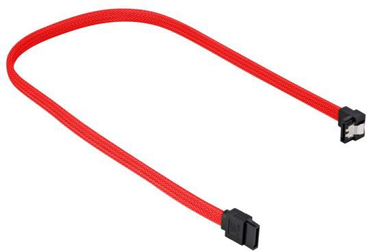 Kabllo SATA - SATA Sharkoon, 60 cm, e kuqe