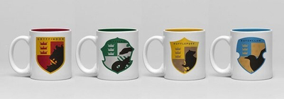 Set filxhanash GB eye Harry Potter - House Pride, 4 copë