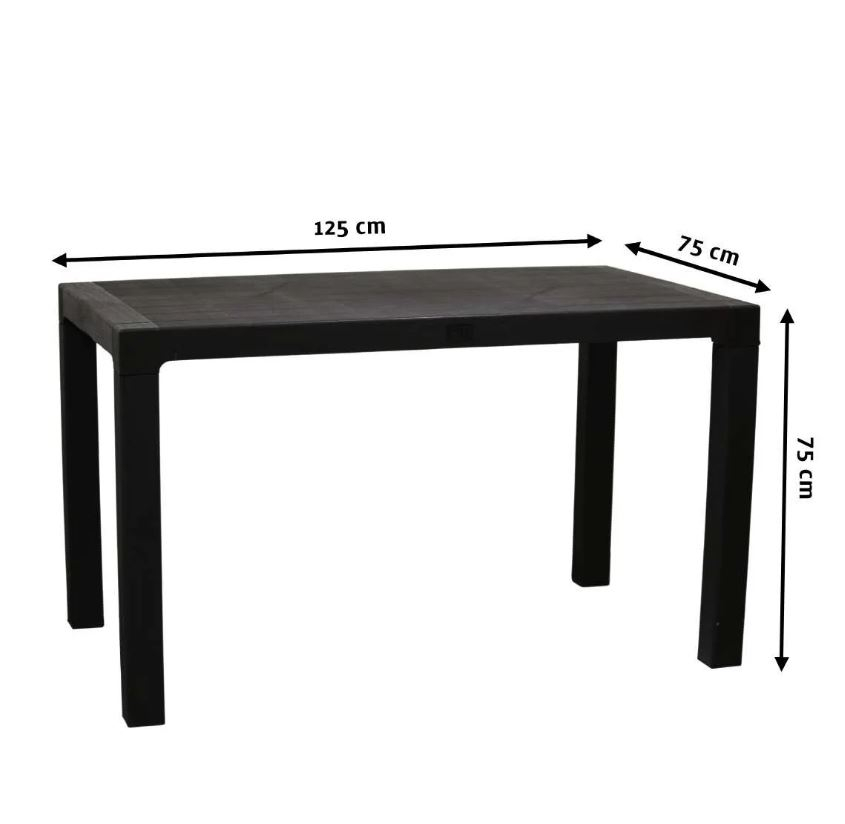 Tavolinë plastike MILANO 350-055