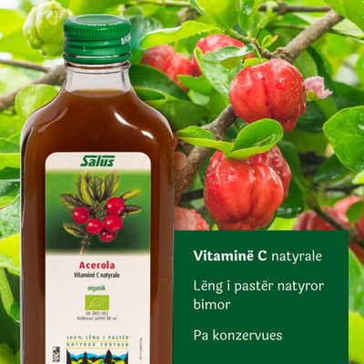 Salus - ACEROLA, 200 ml,  Vitaminë C 100% natyrale