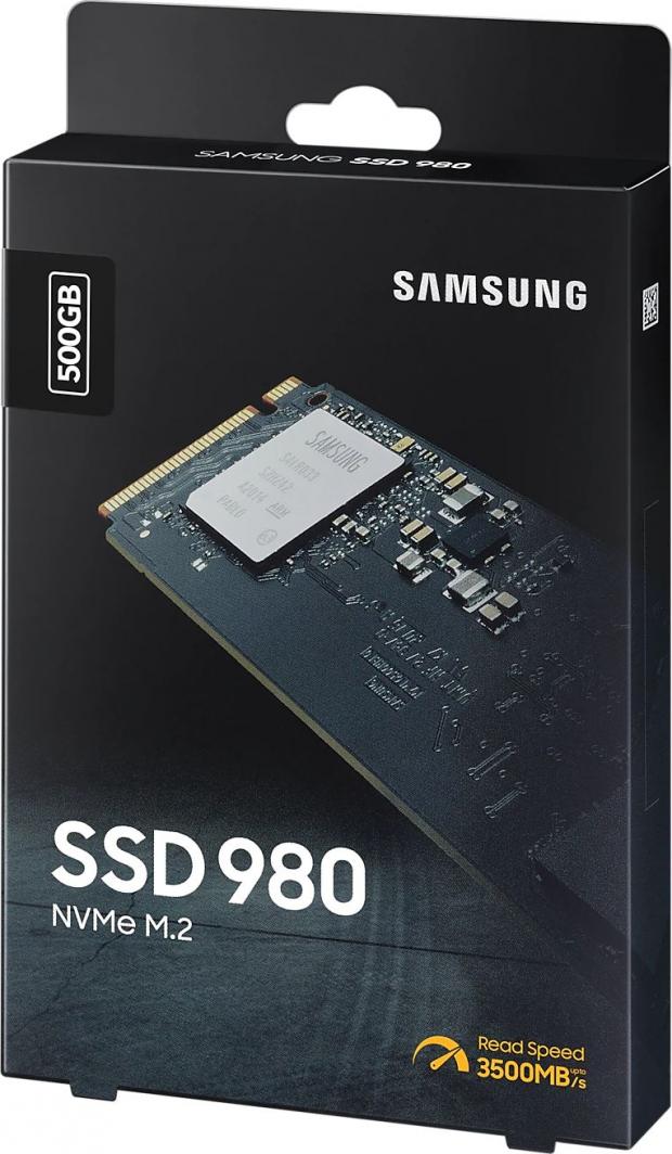 SSD диск Samsung 980, 500GB, M.2 2280 PCI-E x4 Gen3 NVMe