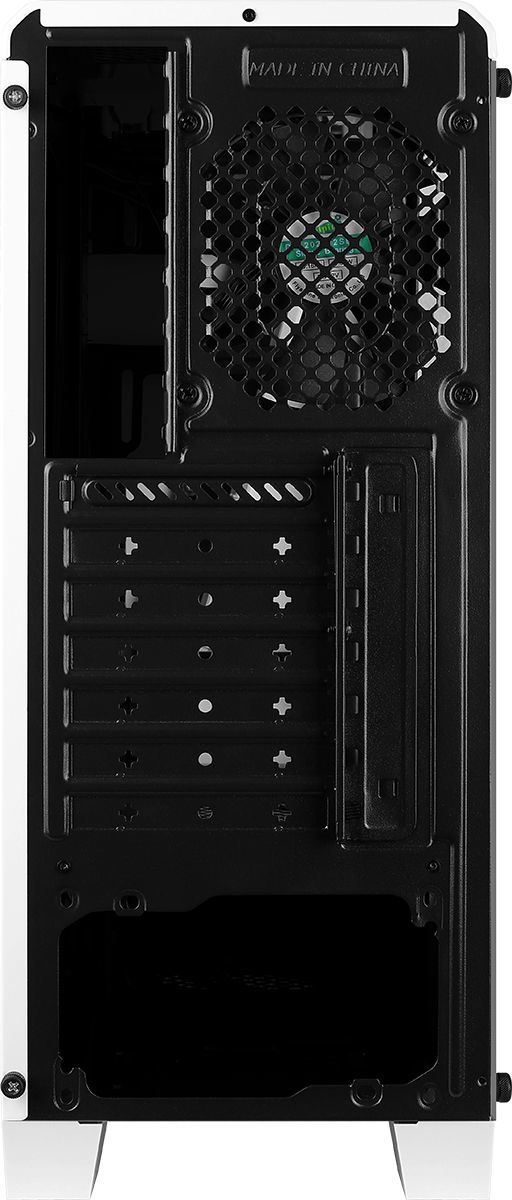 Куќиште за компјутер Aerocool Cylon, бело, Midi Tower