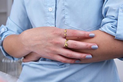 Set unazash Troli Design, të arta