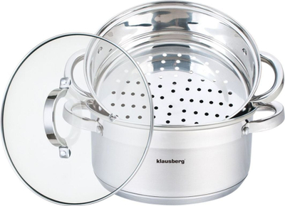 Tenxhere me avull Klausberg, 22cm, çelik (KB-7141)